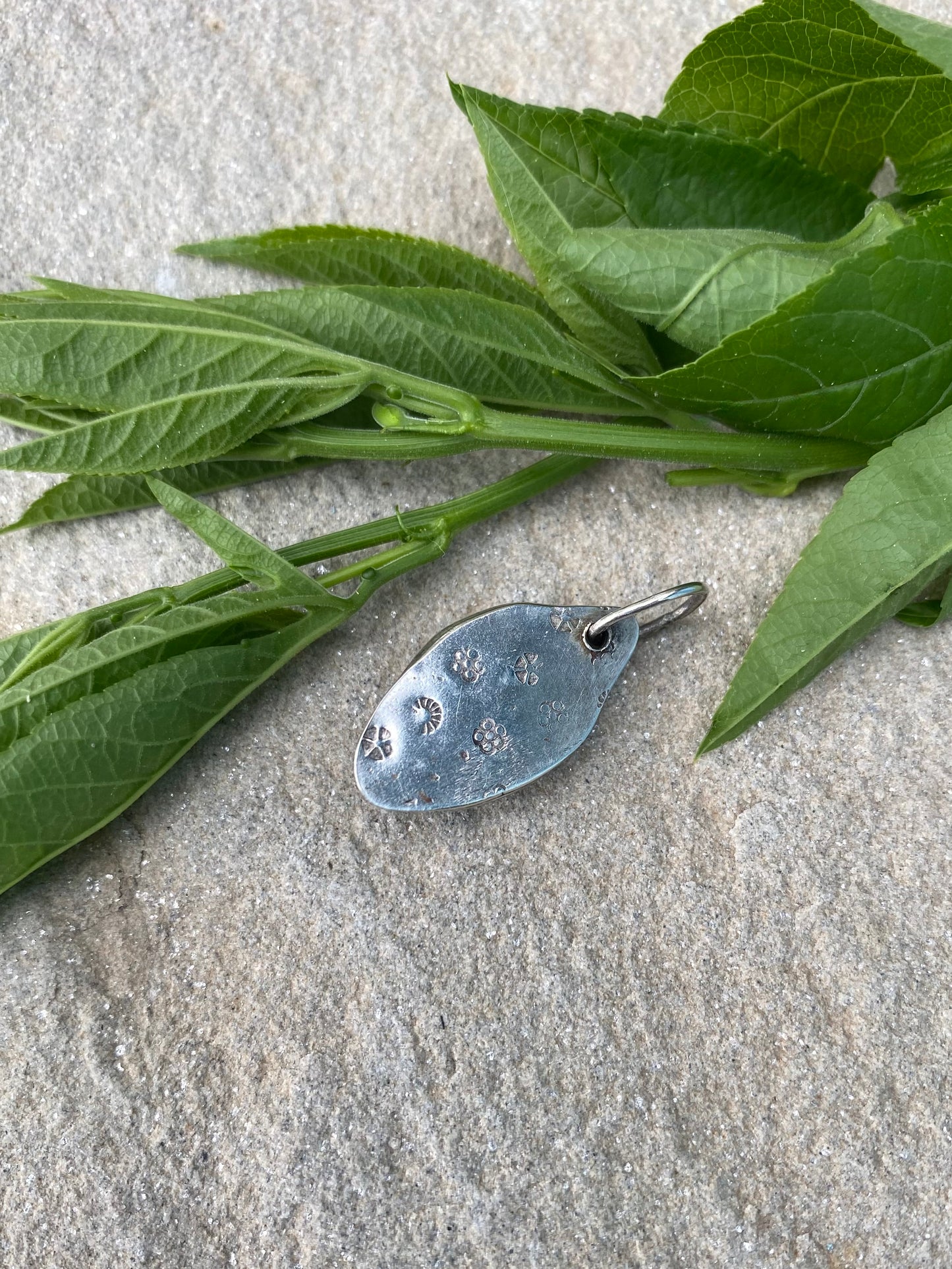 earthy labradorite pendant