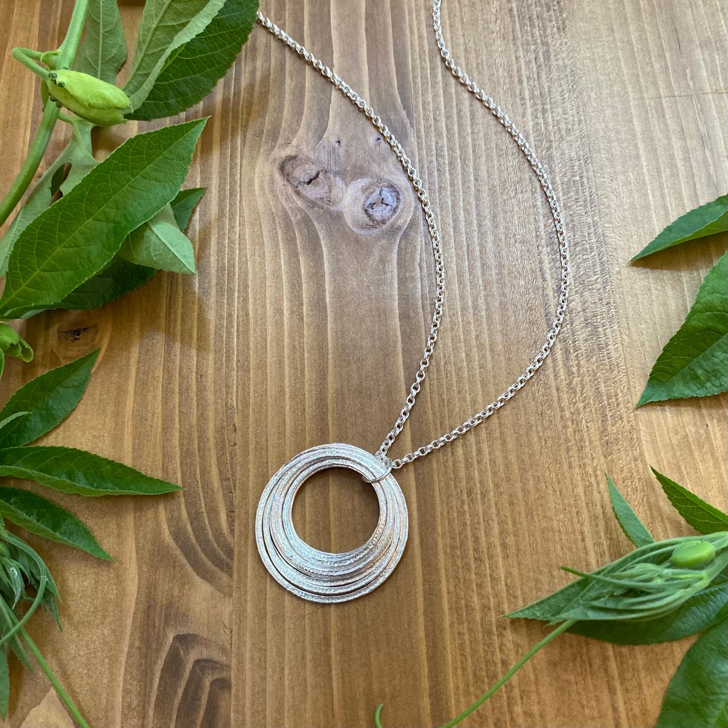 90th Birthday Necklace - Sterling Silver - Minimalist