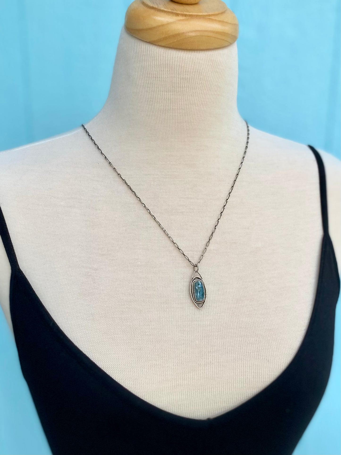kyanite pendants