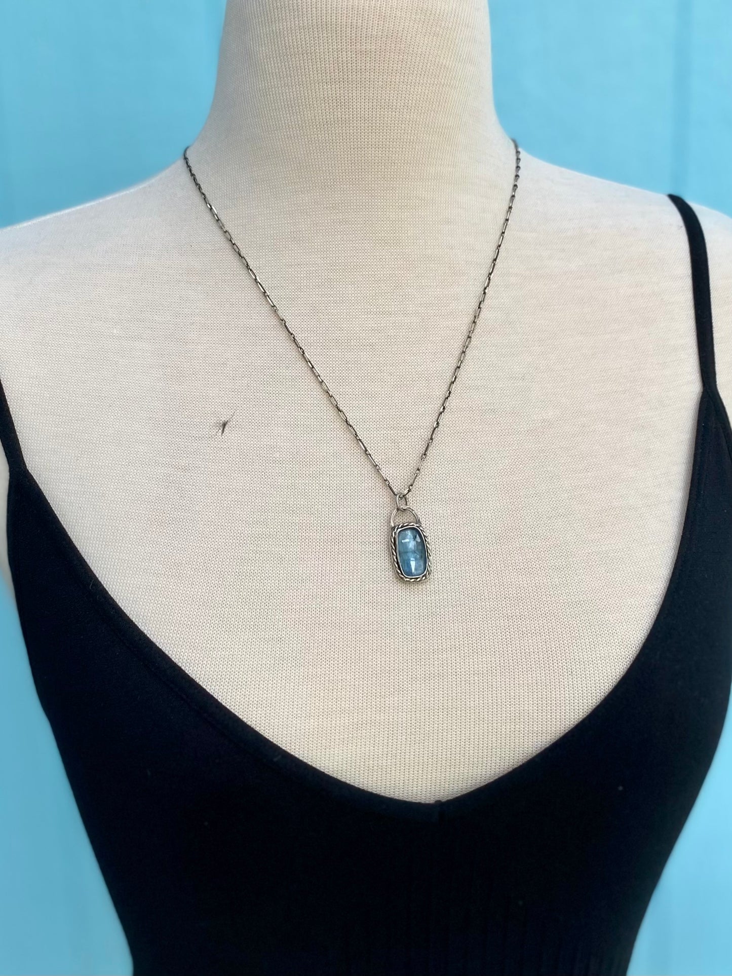 kyanite pendants