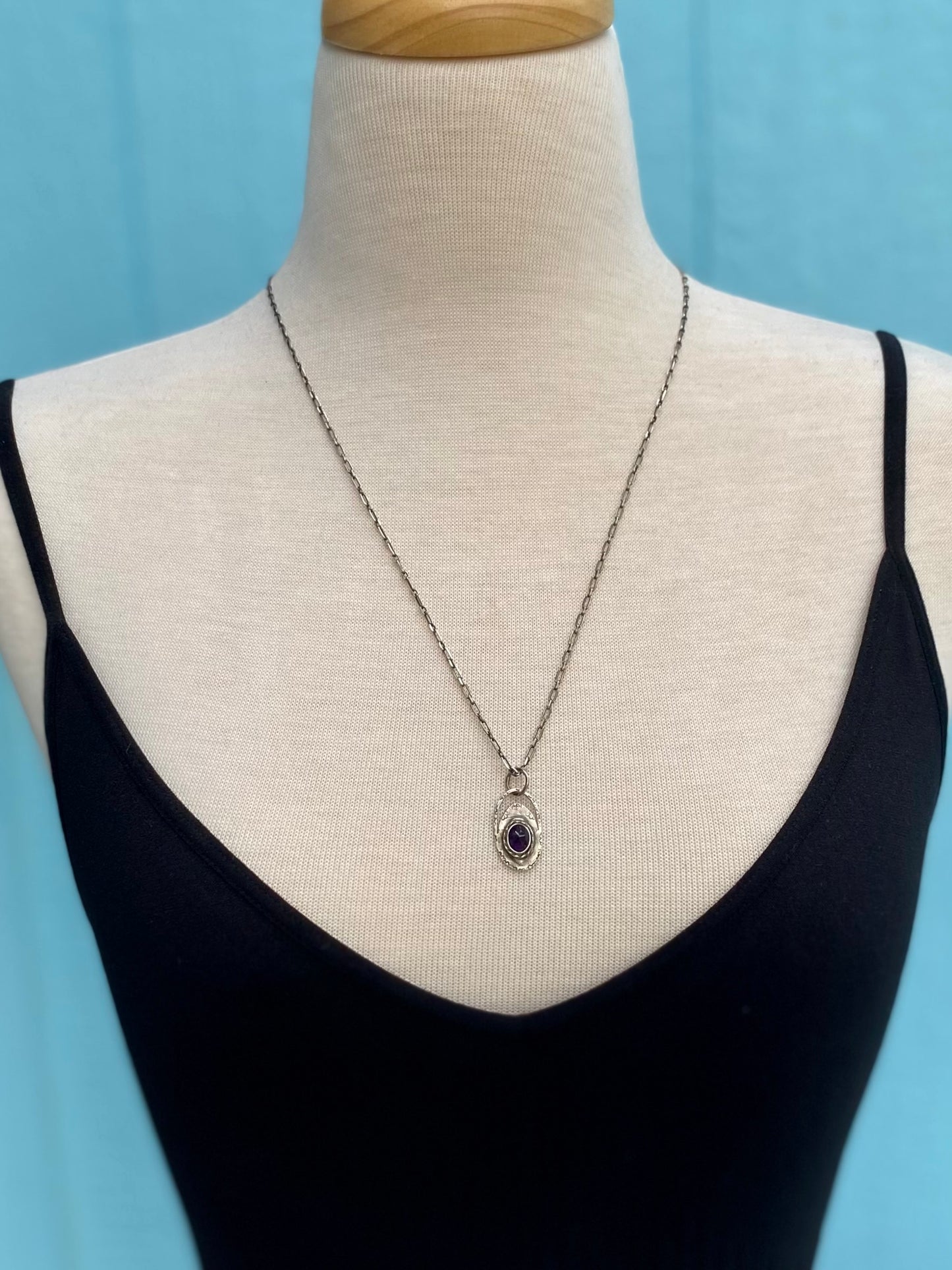 amethyst pendant