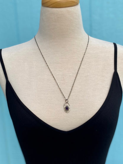 amethyst pendant