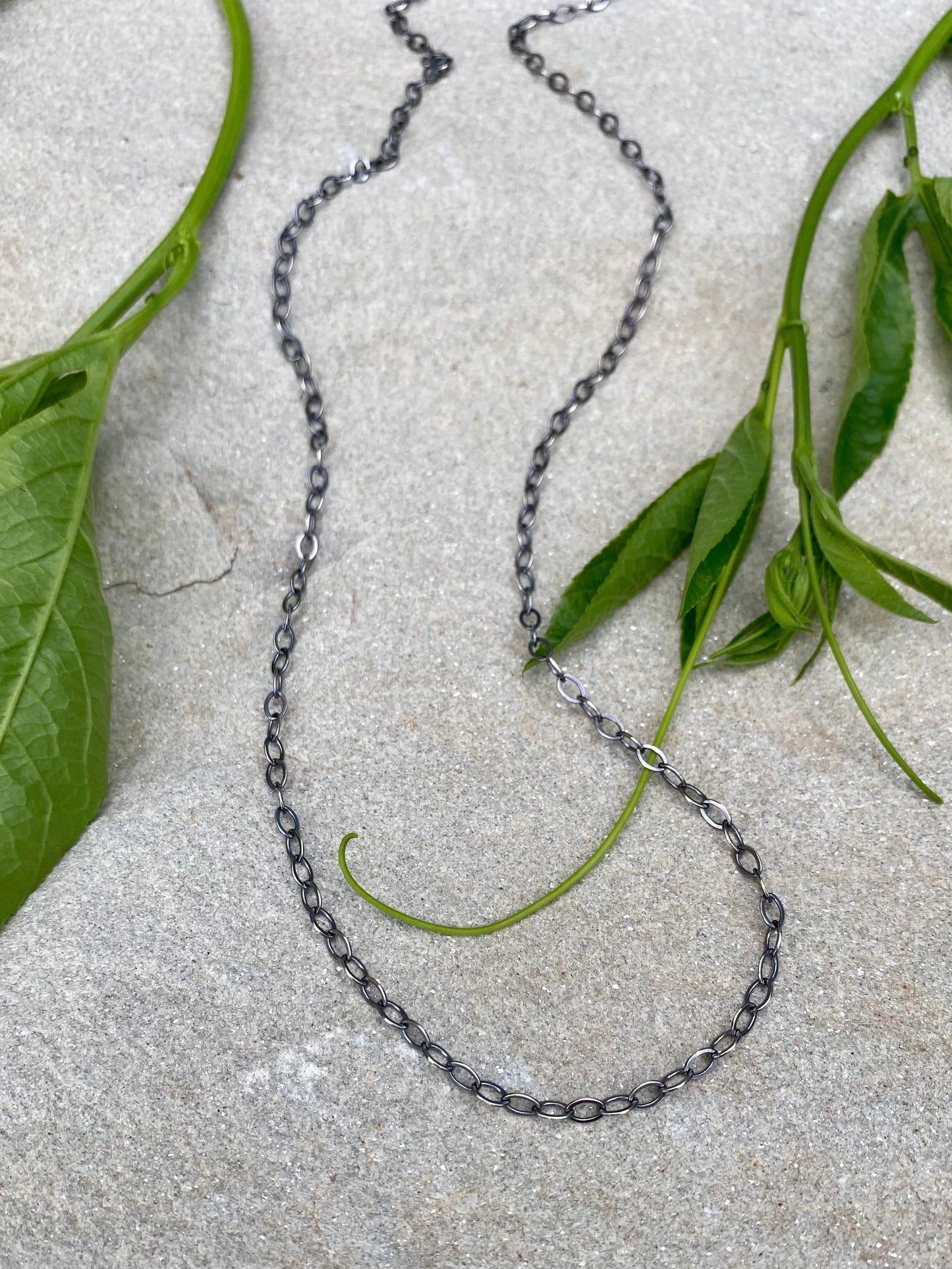 oval flat cable chain