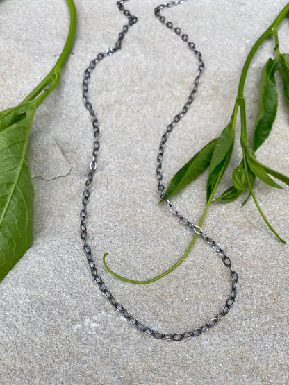 oval flat cable chain