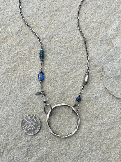 gypsy soul necklace - blue moon