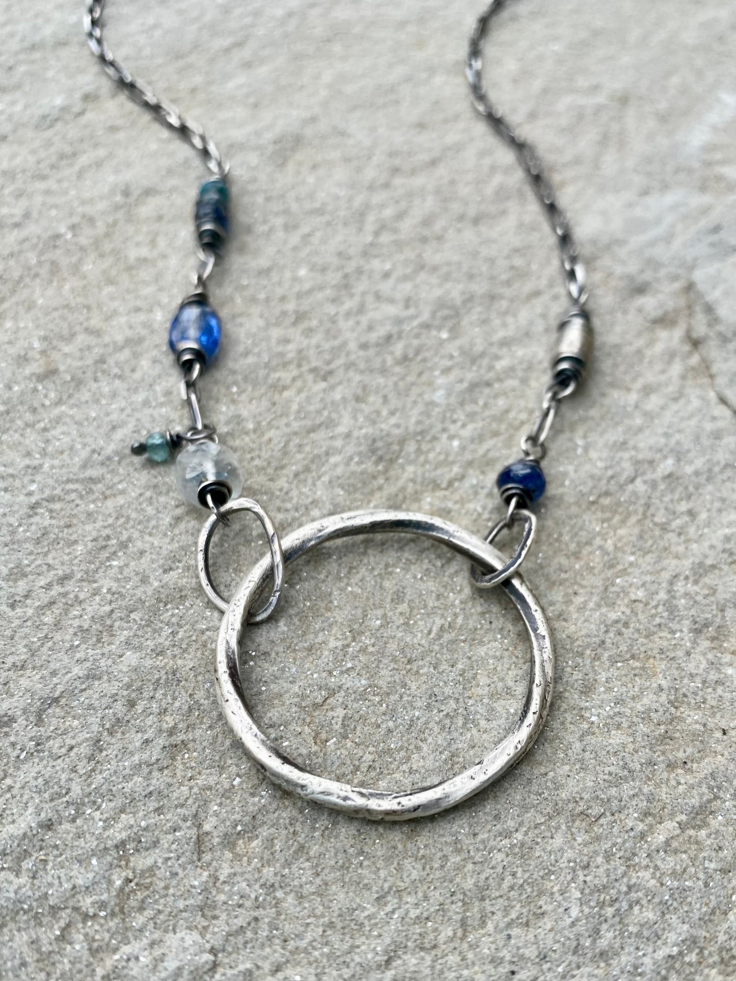 gypsy soul necklace - blue moon