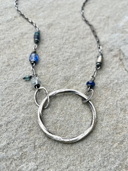 gypsy soul necklace - blue moon