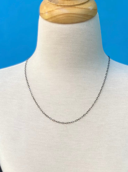 oval flat cable chain