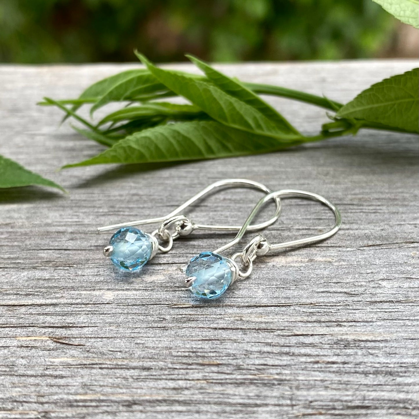 Blue Topaz Color Pop Earrings