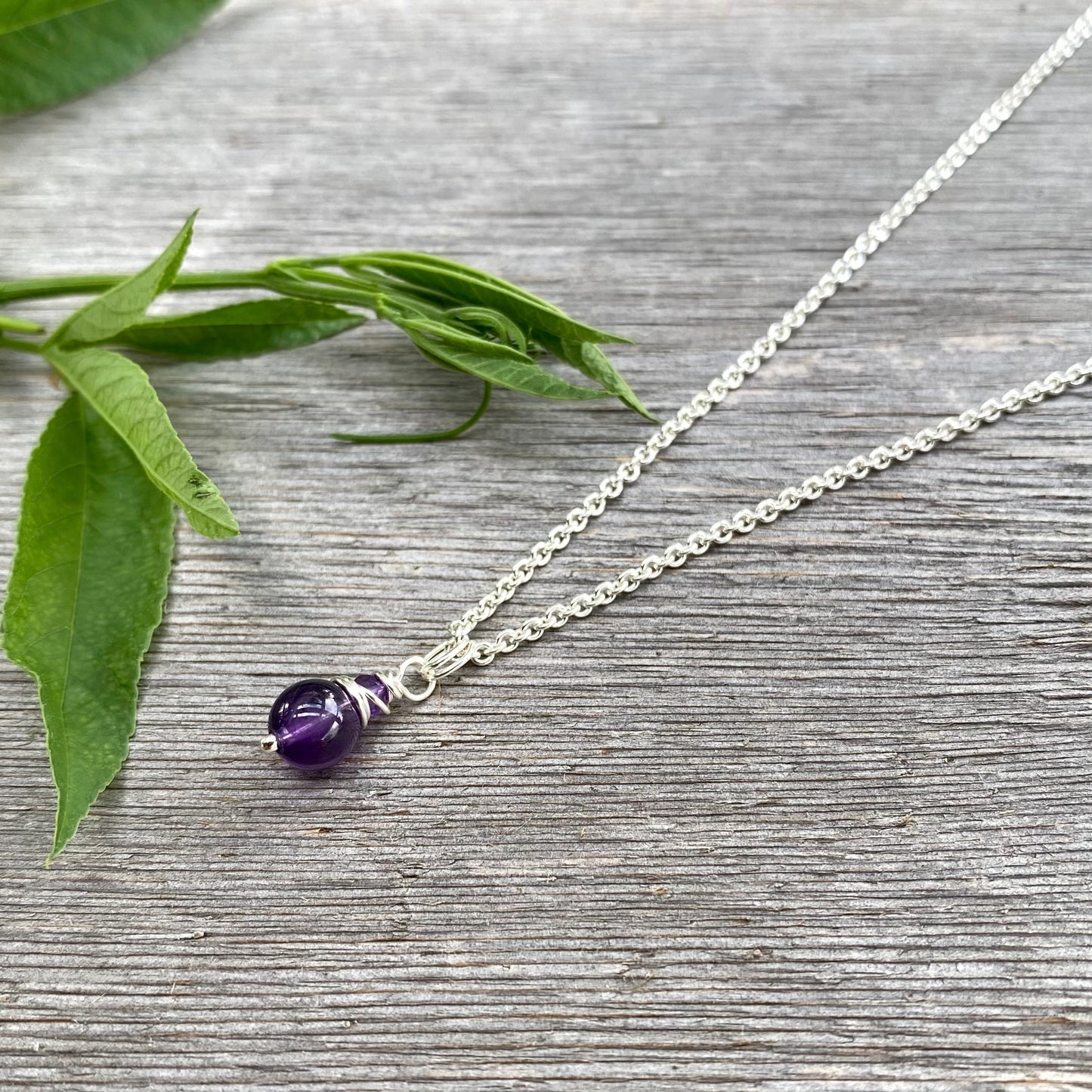 Amethyst Color Pop Necklace