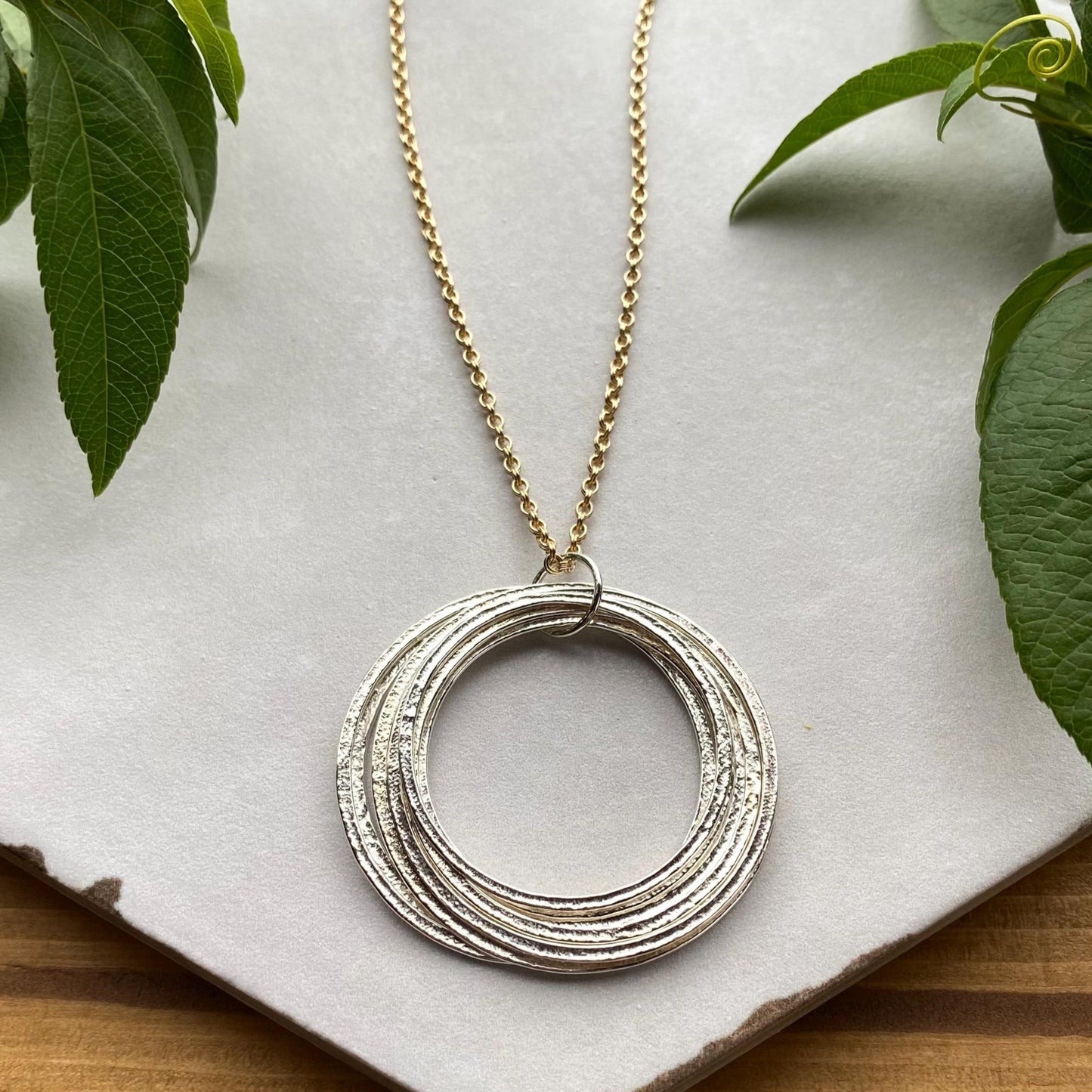 90th Birthday Necklace Gift for Woman Turning Nine Decades, Sterling Silver Milestone Necklace with Birthstones