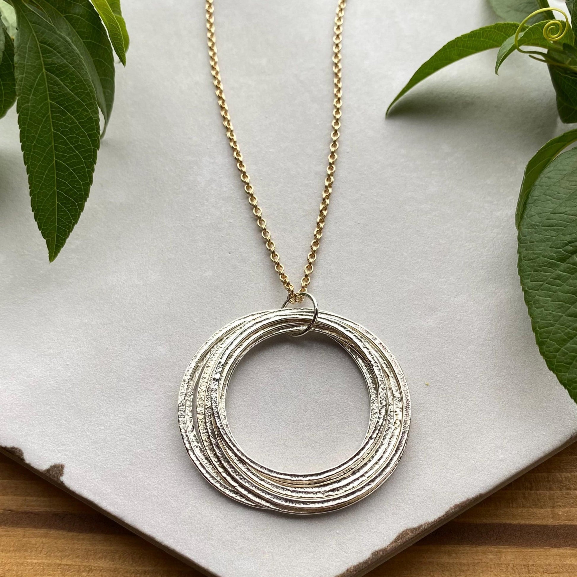 90th Birthday Necklace Gift for Woman Turning Nine Decades, Sterling Silver Milestone Necklace with Birthstones
