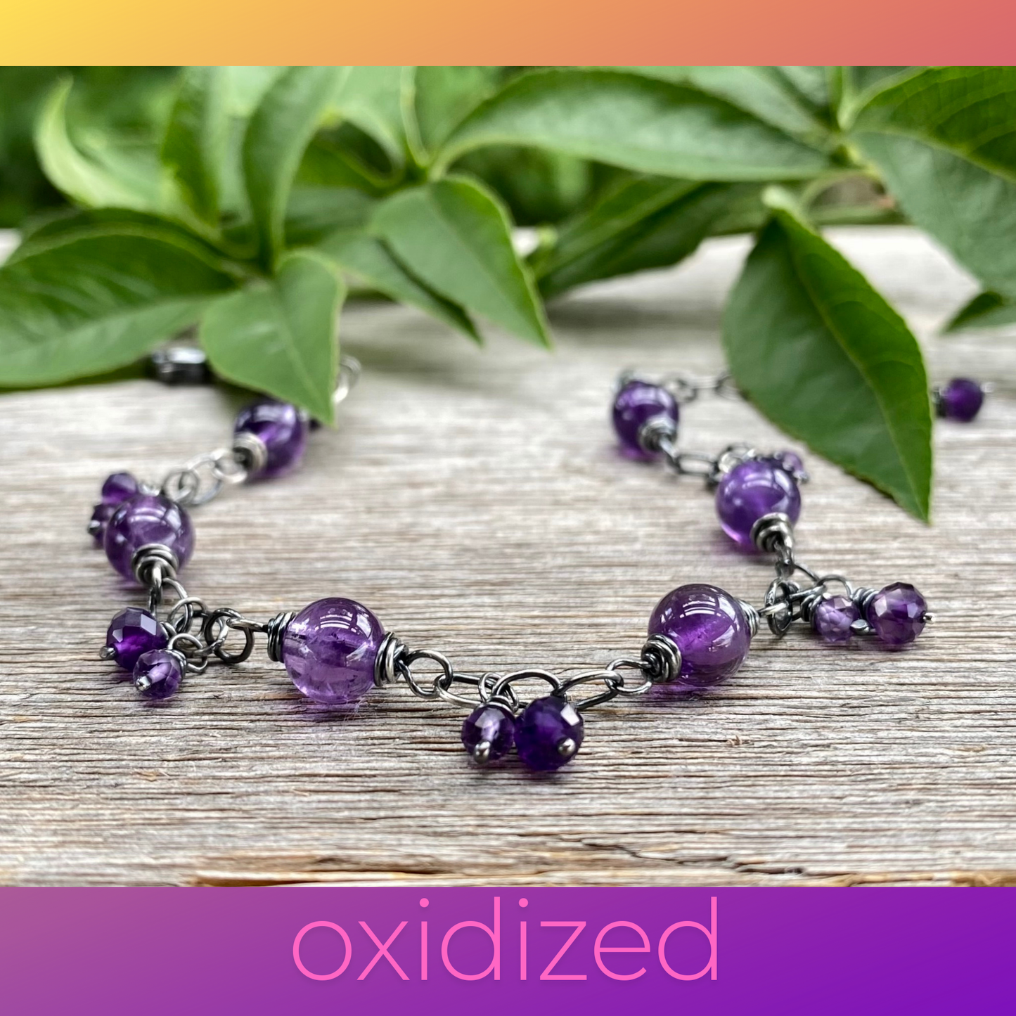 Amethyst Bracelet - February Birthstone