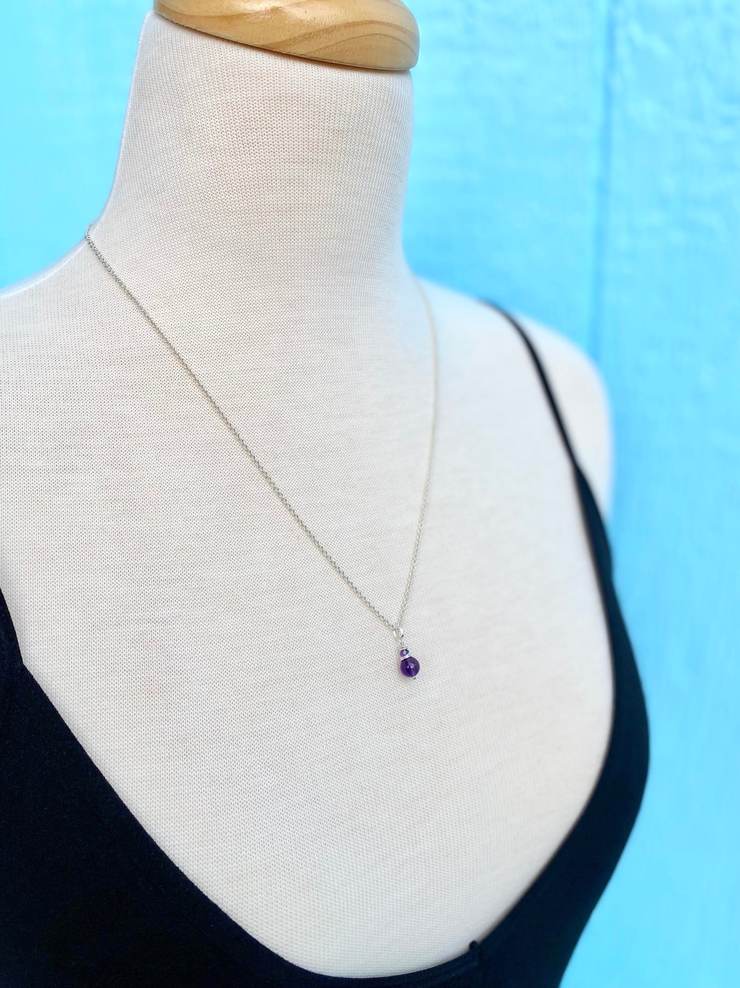 Amethyst Color Pop Necklace