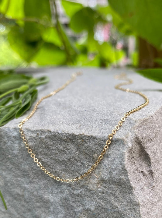 dainty gold filled chain