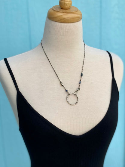 gypsy soul necklace - blue moon