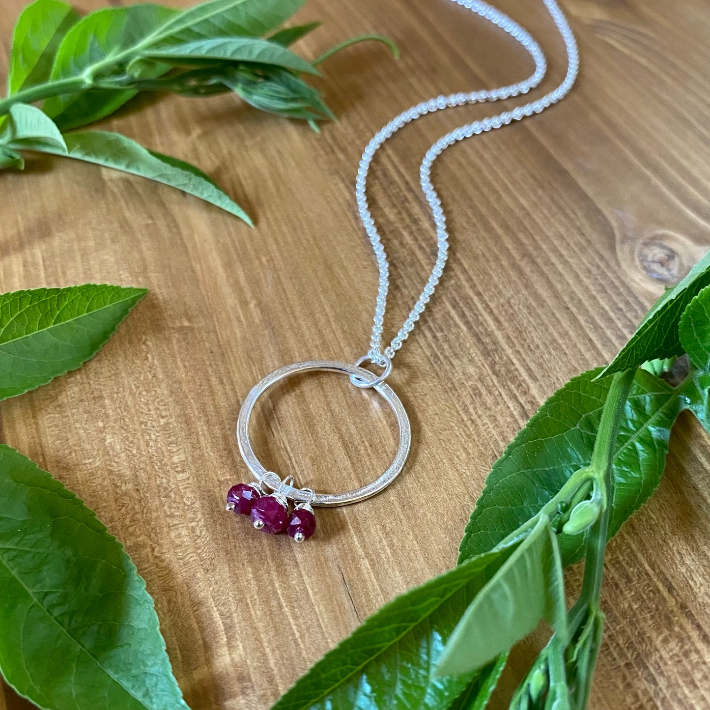 Birthstone Charm Necklace