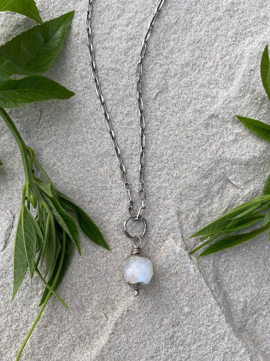 magical moonstone necklace pendant
