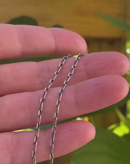 beveled long short cable chain