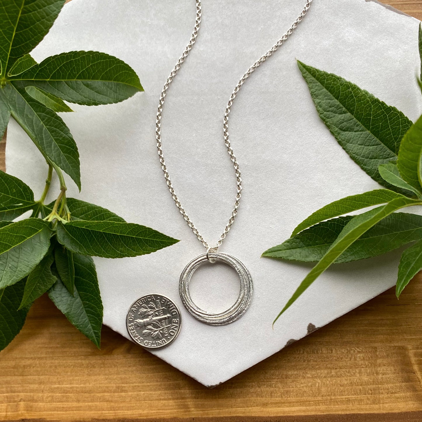 size reference 60th birthday necklace milestone