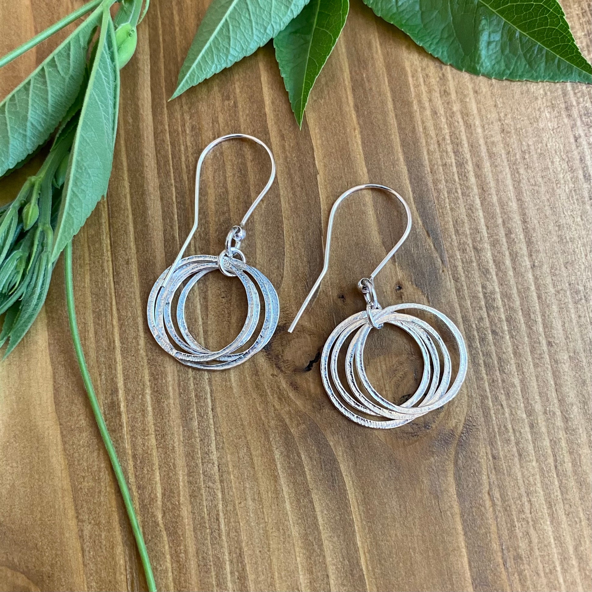 4 circle earrings 40th birthday gift