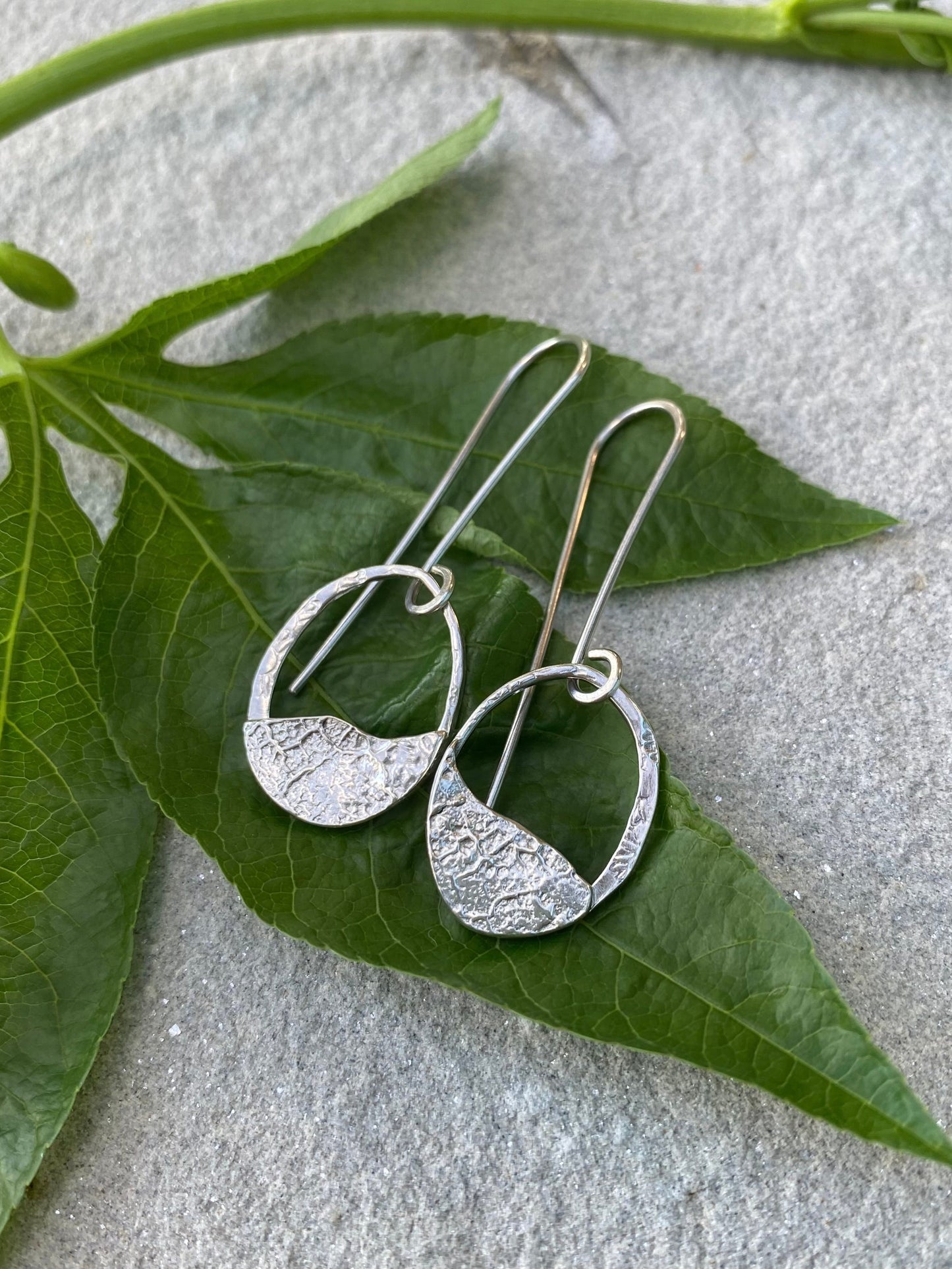 sterling silver boho earrings