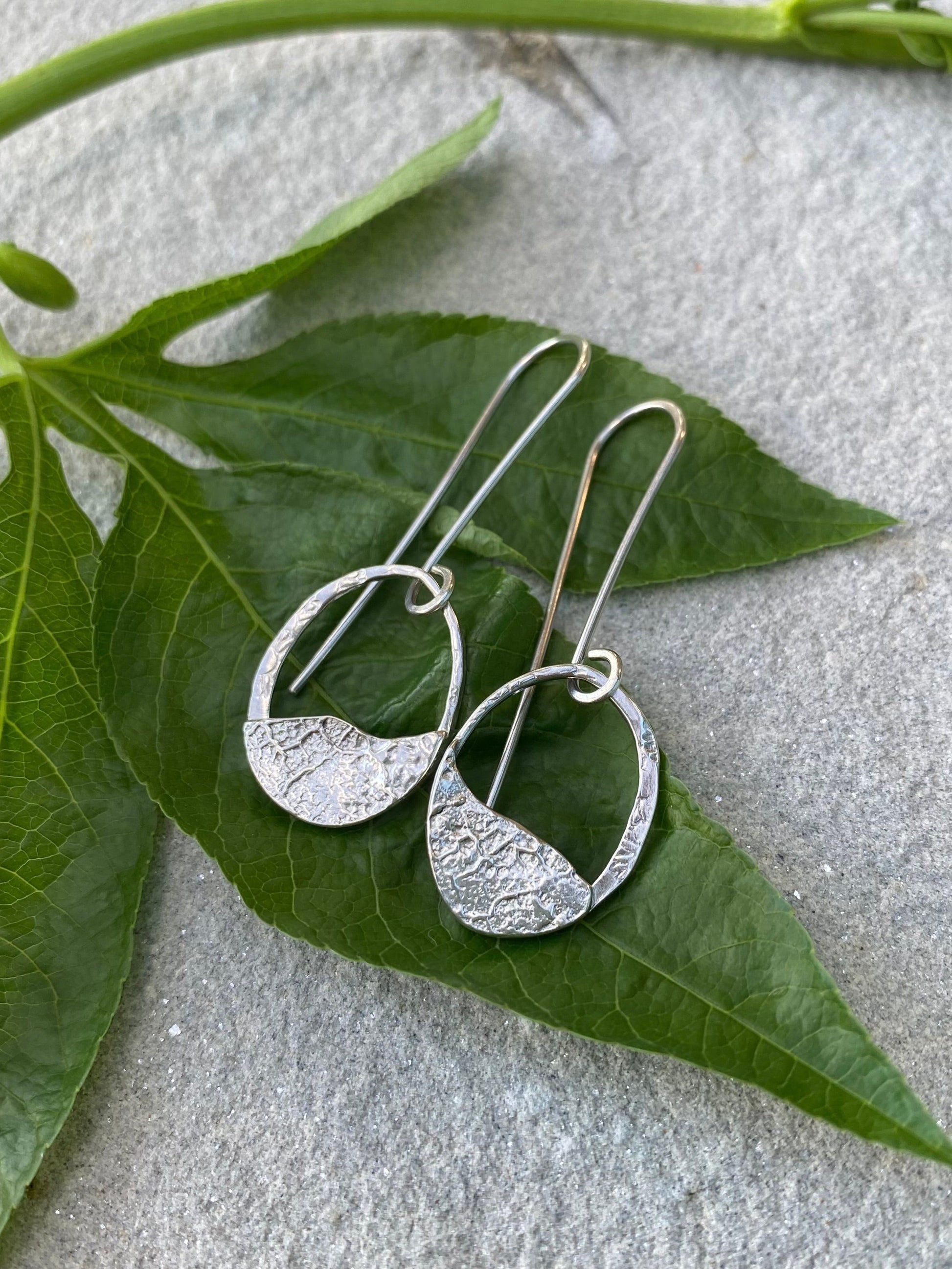 sterling silver boho earrings