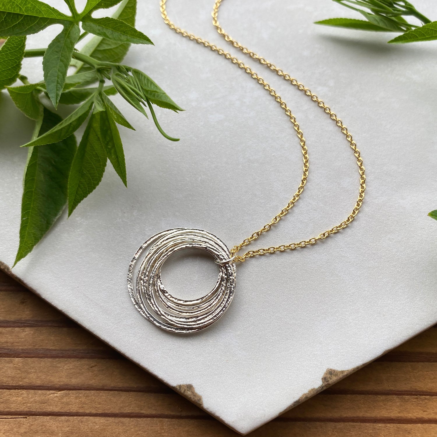 9 Circle Necklace