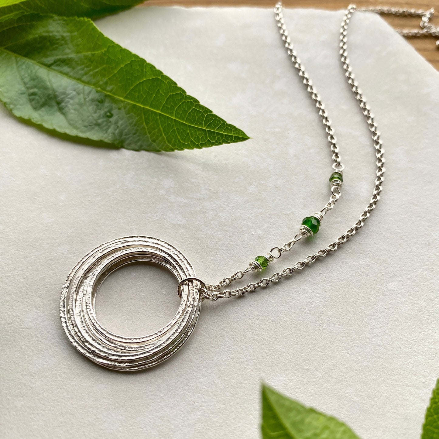 5 Circles Necklace - OXSS – Andrea Montgomery Designs