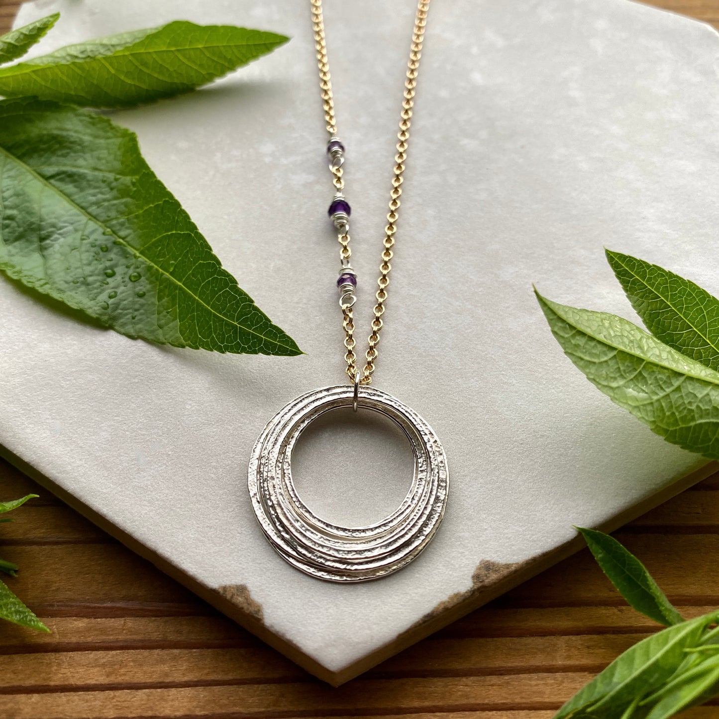 6 Circle Necklace