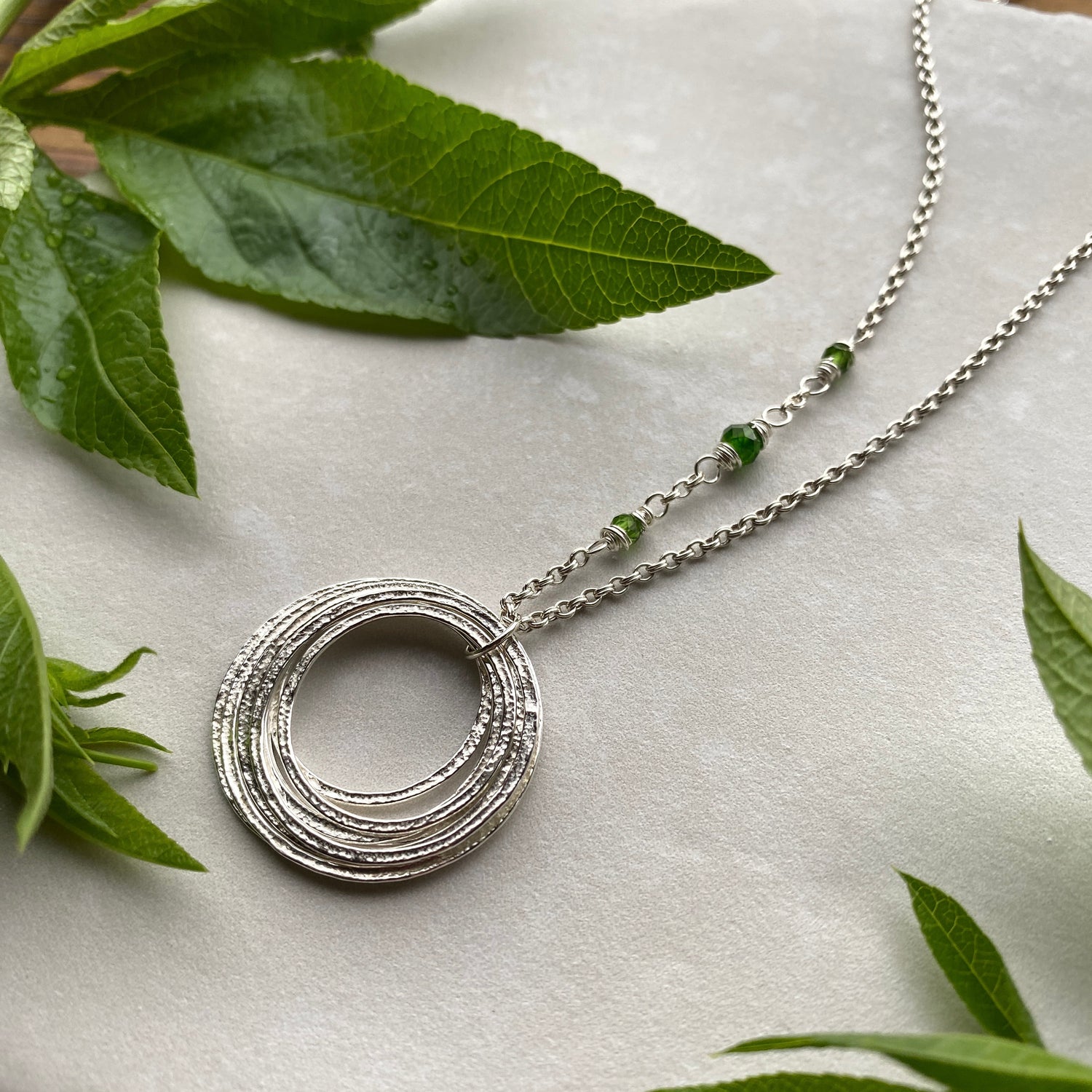 7 Circle Necklace