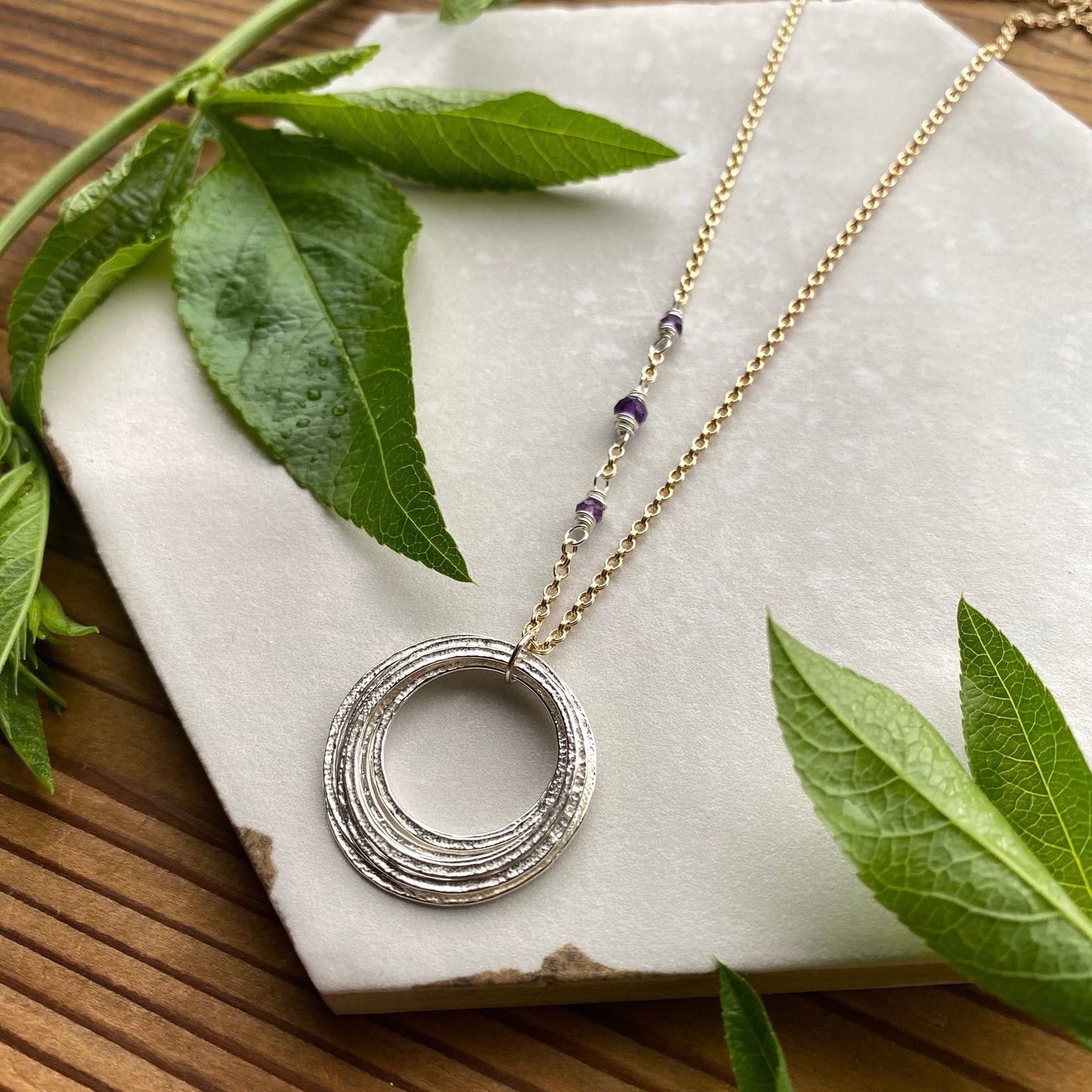 7 Circle Necklace